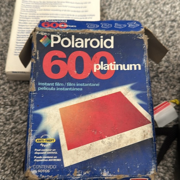 Vintage retro tech Polaroid one step camera with film - Picture 4 of 6